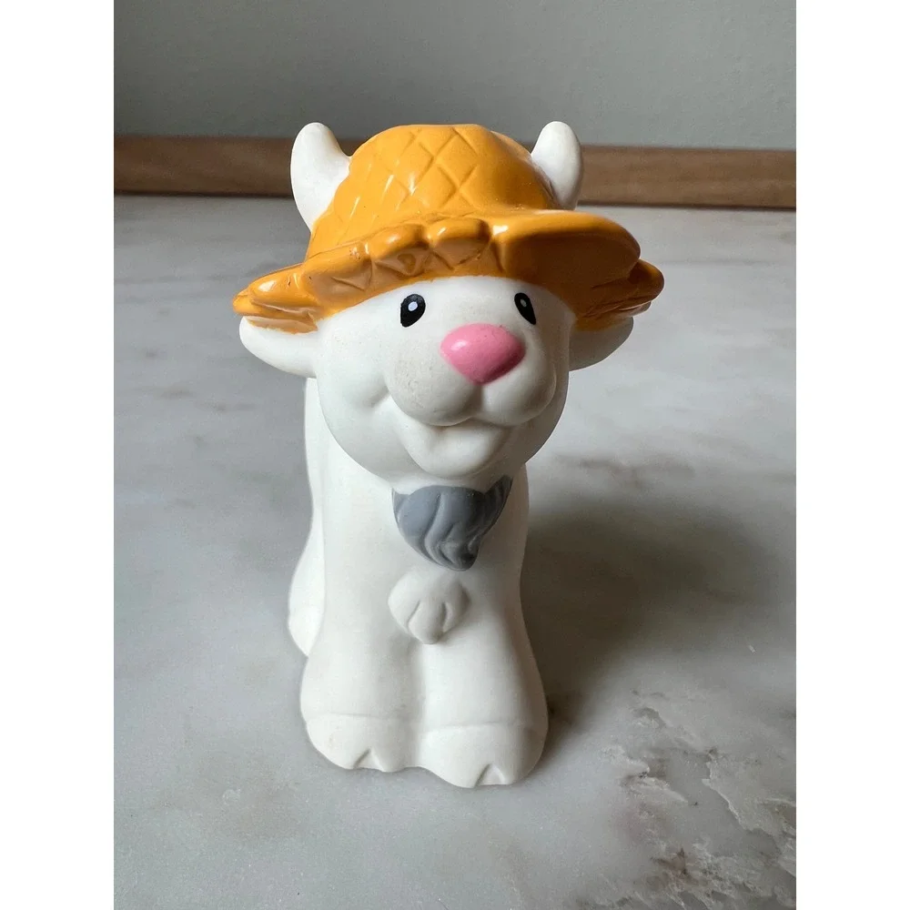 Goat with Hat Vintage Fisher-Price Little People 1998 HTF